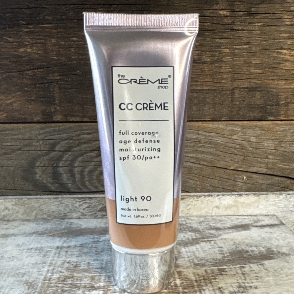 The Creme Shop CC Creme Light 90 Full Coverage‎ SPF 30 PA++ 50 ml Sealed